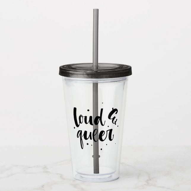 Lupp och kö take away mugg (Framsida)