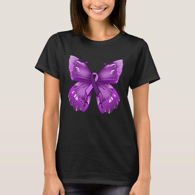 Lupus Awareness Lupus Butterfly Survivor Gear 1 T Shirt (Framsida)