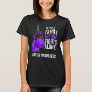 Lupus Awareness Month Handskar Lila Ribbon T Shirt
