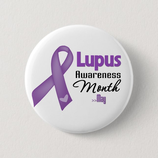 Lupus Awareness Month Knapp (Framsida)