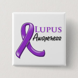 Lupus Awareness Ribbon Knapp