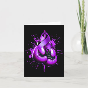 Lupus Boxing Glove Lila Ribbon Awareness Fight W Kort