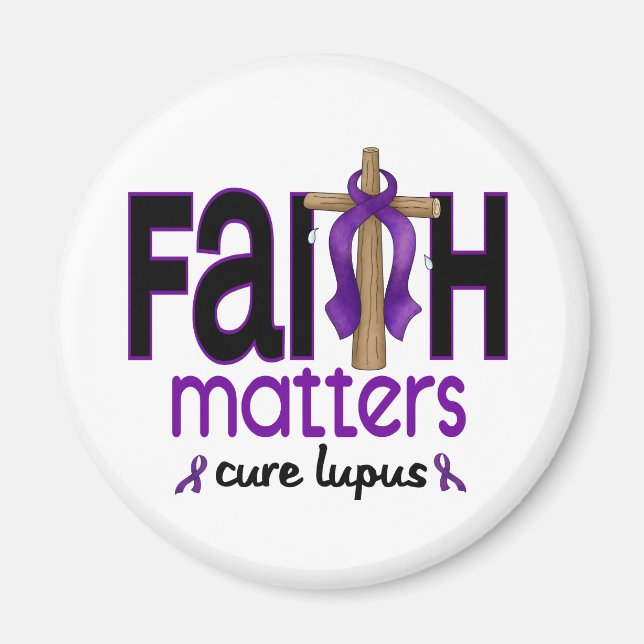 Lupus Faith Matters Kor 1 Magnet (Framsidan)