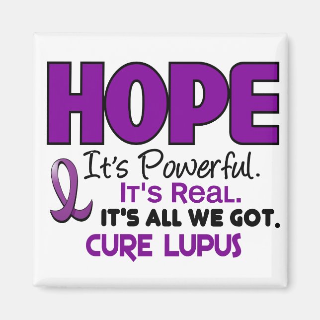 Lupus HOPE 1 Magnet (Framsidan)