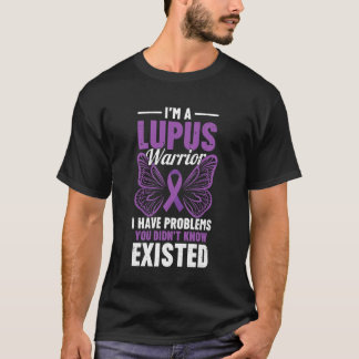 Lupus Krigare Lupus Medvetenhet T Shirt