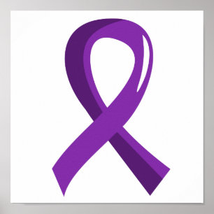 Lupus Lila Ribbon 3 Poster