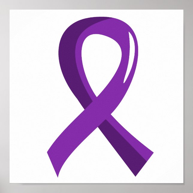 Lupus Lila Ribbon 3 Poster (Framsidan)