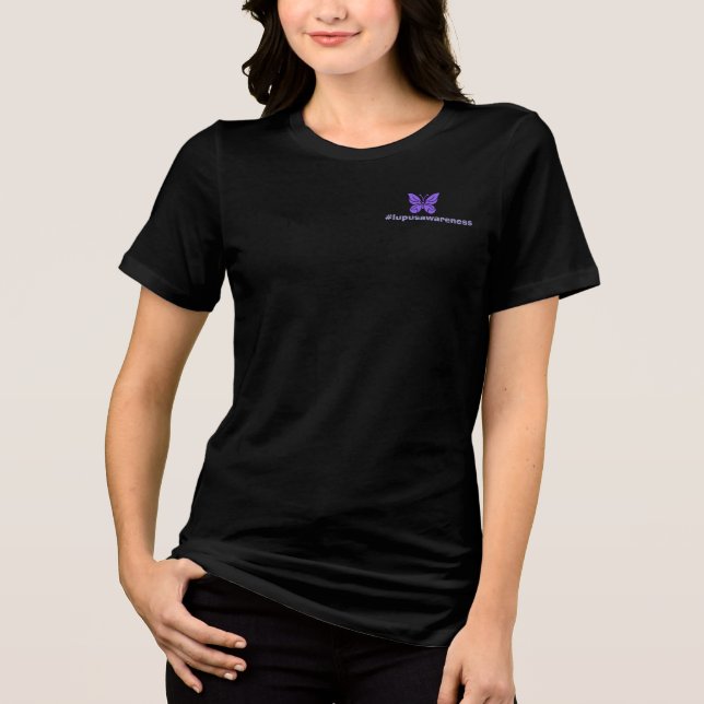 Lupus-medvetande T-shirts (Framsida)