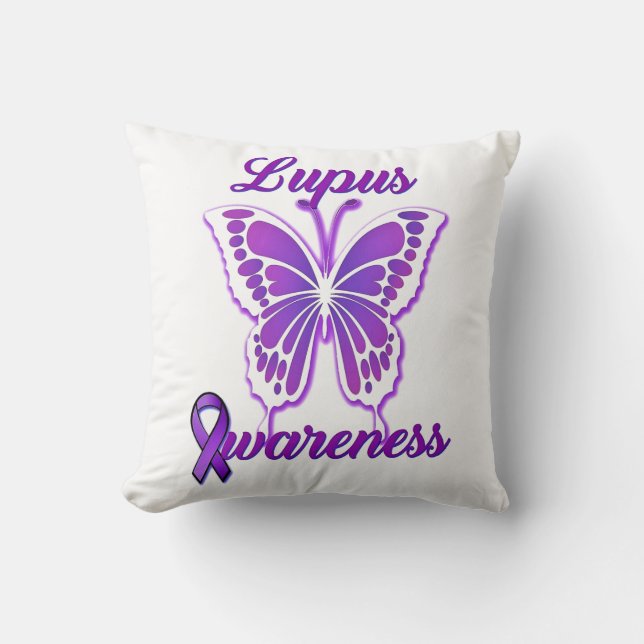 Lupus Medvetenhet Kudde (Framsida)