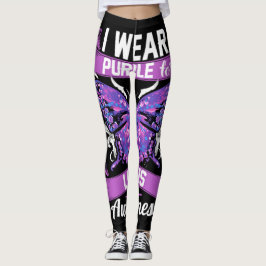 Lupus Medvetenhet Leggings