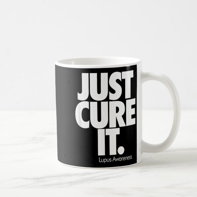 Lupus medvetenhet månad botemedel förespråkare stö kaffemugg (Höger)