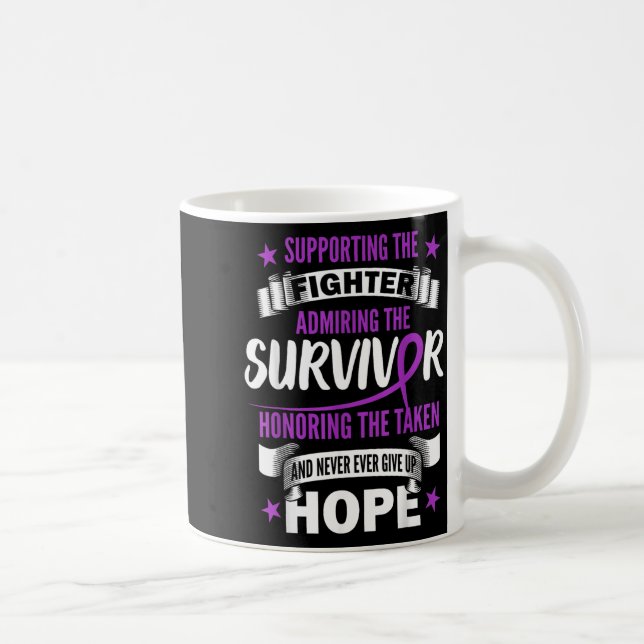 Lupus medvetenhet månad Fighter Support Autoimmun  Kaffemugg (Höger)