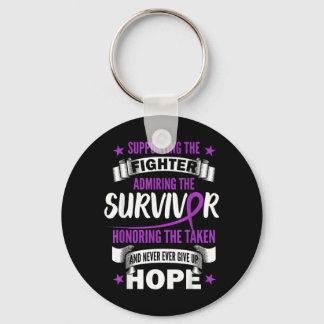 Lupus medvetenhet månad Fighter Support Autoimmun  Nyckelring