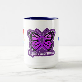 Lupus Medvetenhet Mugg