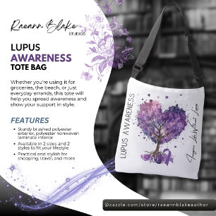 Lupus Medvetenhet Totebag Axelväska