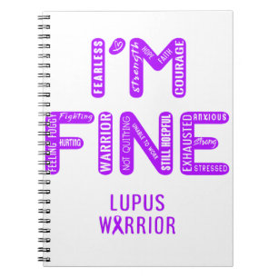 Lupus Warrior - jag är BRA Anteckningsbok