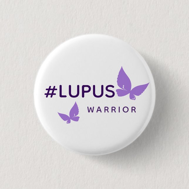 Lupus Warrior - knapp (Framsida)