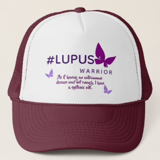 Lupus Warrior - Medvetenhet Hat Keps