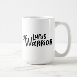 Lupus Warrior Mugg – Handskriven Vargcitat