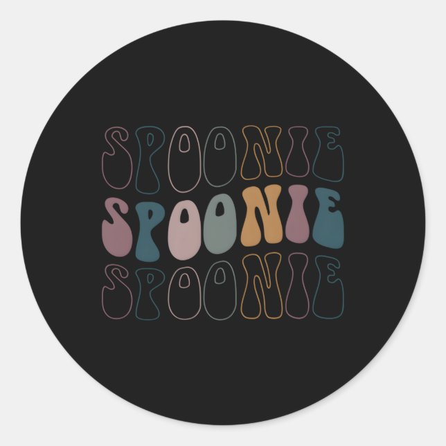 Lupus Warrior Spoonie Runt Klistermärke (Framsida)