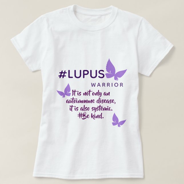 Lupus Warrior - Var snäll - T-shirt (Design framsida)