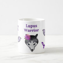 Lupus Warrior Varg Lila Band Fjäril