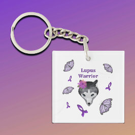 Lupus Warrior Varg Lila Ribbon Butterfly