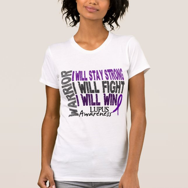 Lupuskrigare T-shirt (Framsida)