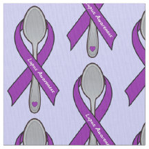 Lupusmedvetenhet med skedar för energi