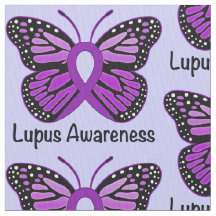 Lupusmedvetenhetband med fjärilen