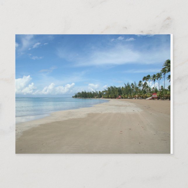 Luquillo Beach, PR Vykort (Framsida)