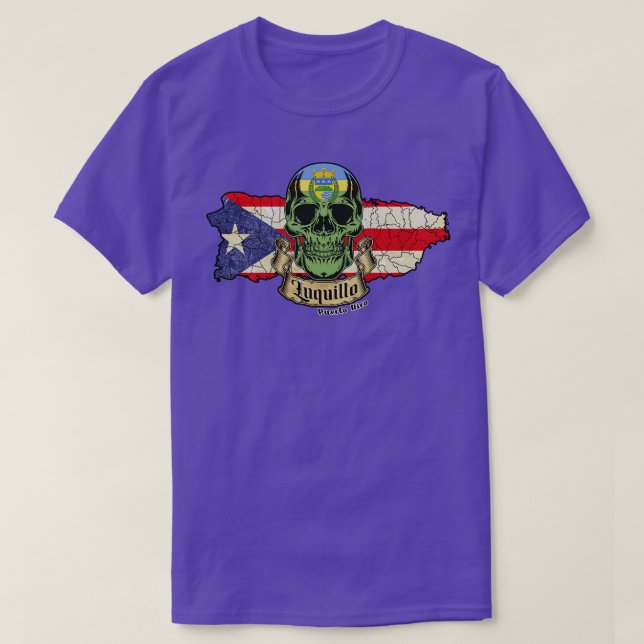 Luquillo Isla de Puerto Rico T Shirt (Design framsida)