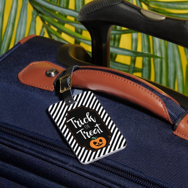 lura eller behandla halloween-partiförmån bagagebricka (Framsida Insitu 1)