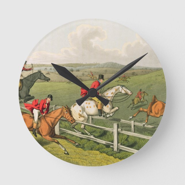 Lura jakt, aquatinted av I. Clark, puben. vid Rund Klocka (Framsida)