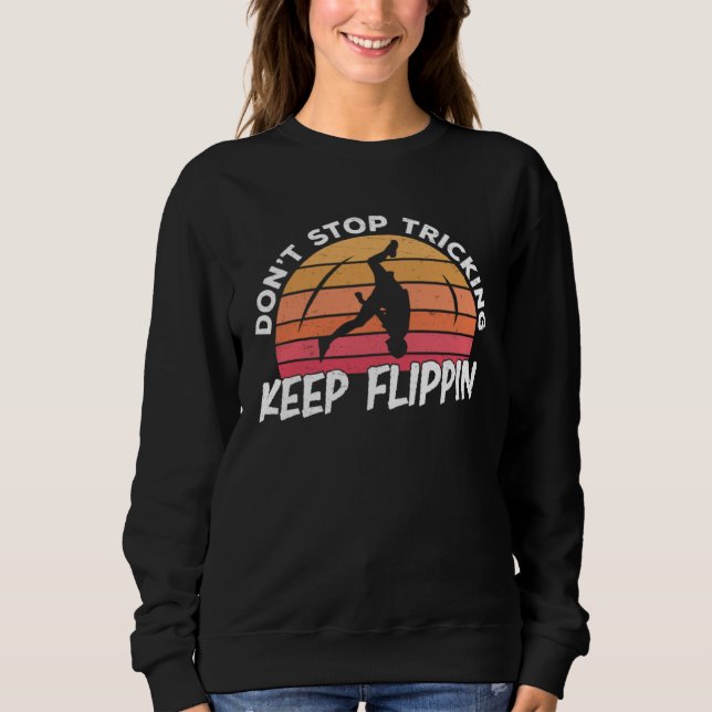 Lura Keepa Flippin  Freestyle Akrobatik T Shirt (Framsida)