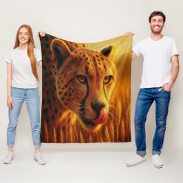 Lurande Gepard Fleecefilt