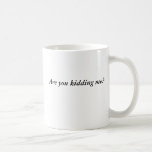Lurar du mig? kaffemugg
