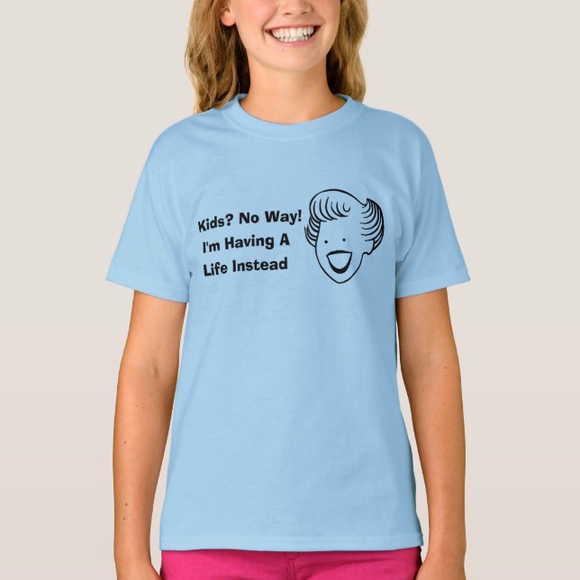 Lurar inget långt t-shirt (Framsida)