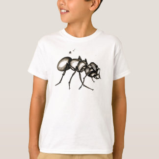 Lurar krigaremyran "för den små världen" den tee shirt