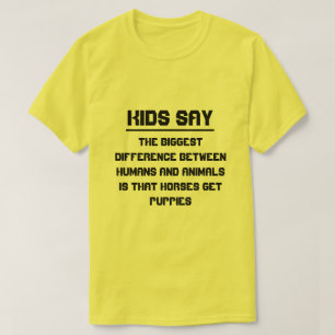 Lurar något att säga: skillnad mellan människor t shirt