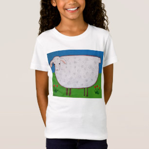 Lurar T-skjortan "det Shirley får med tulpan ", T Shirt