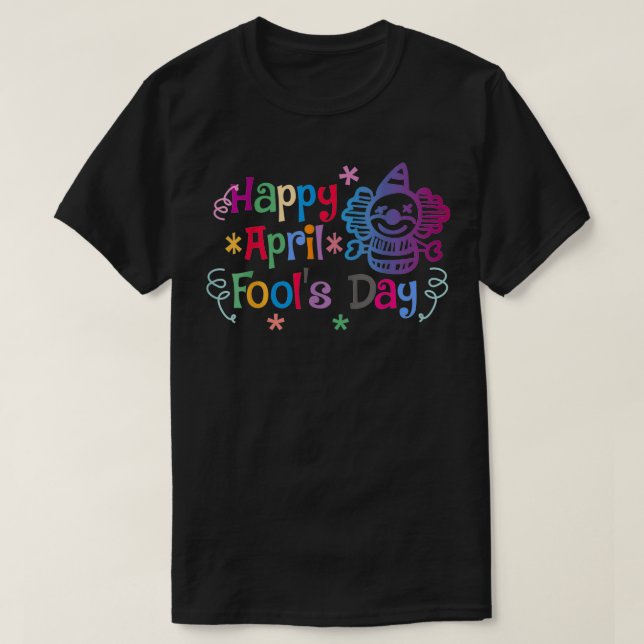 Luraser på födelsedagen i april t shirt (Design framsida)