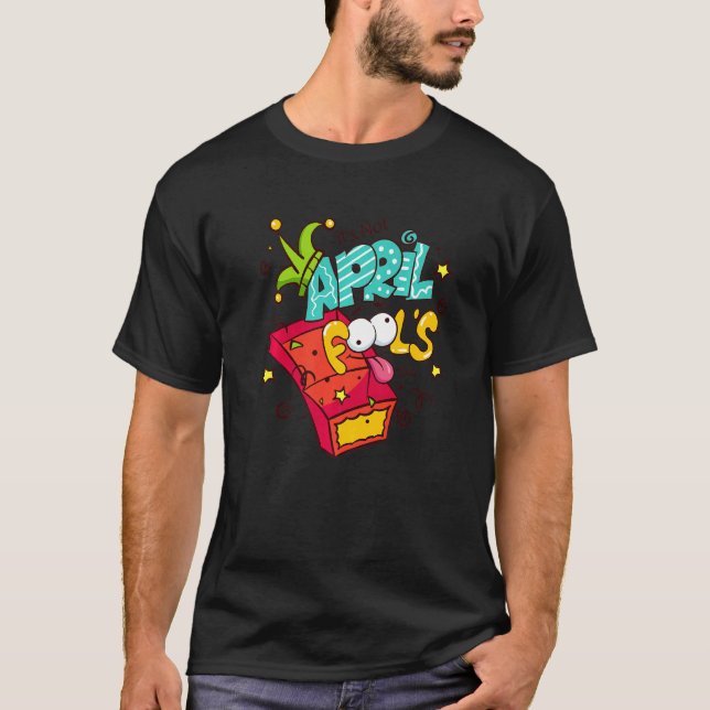 Luraser på födelsedagen i april t shirt (Framsida)