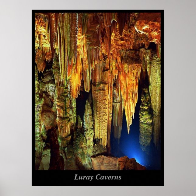 Luray Caverns Poster (Framsidan)