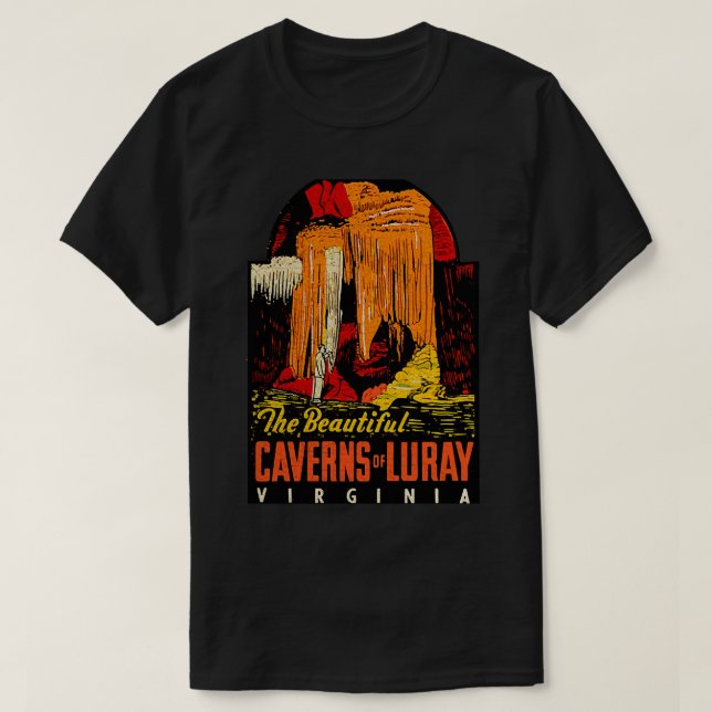 Luray Caverns T Shirt (Design framsida)