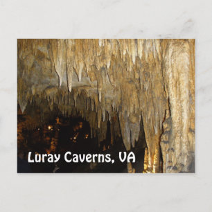 Luray Caverns, VA-vykort Vykort