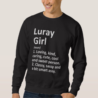 Luray Girl Va Virginia Funny City Roots Lång Ärmad Tröja