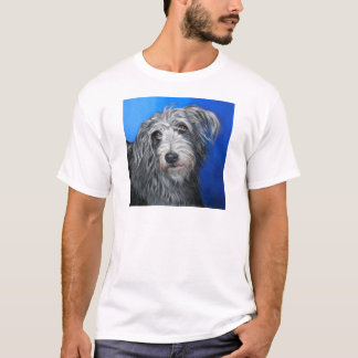 Lurcherflicka "för nätt vallmo" - t-shirt