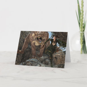 Lure Dron notecard Kort