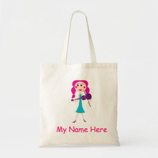 Lurendrejerigal.-totot hänger lös tygkasse